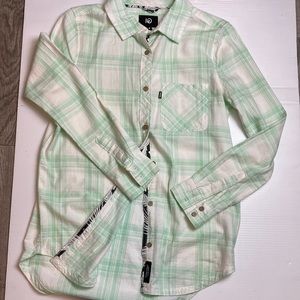 TENTREE flannel shirt gorp core cottage core western